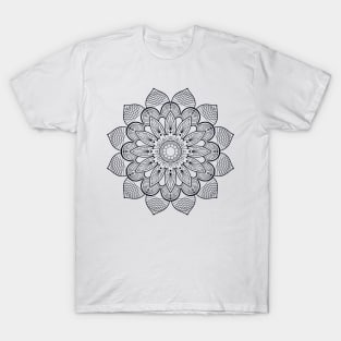Design Flowers Mandala T-Shirt